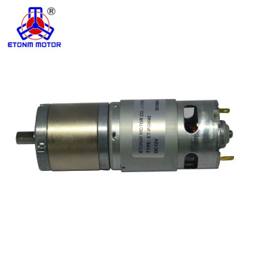 42mm 24v High Torque Low Speed Brush Micro DC Planetary Gear Motor with encoder